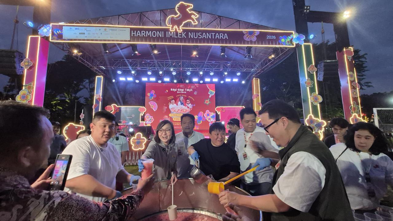 Pengamanan Puncak Perayaan Imlek Nasional di Lapangan Banteng